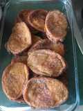 Torrijas al vino dulce