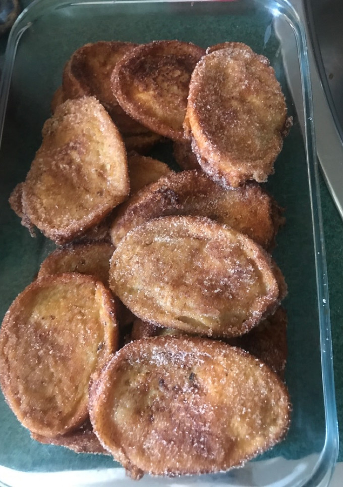 Una foto de Torrijas al vino dulce