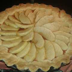 Una foto de Tarta de manzana