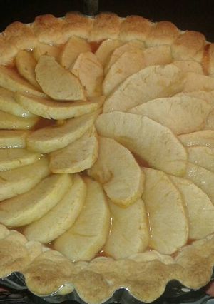 Una foto de Tarta de manzana