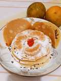 Pancake Tipis Buah Jeruk