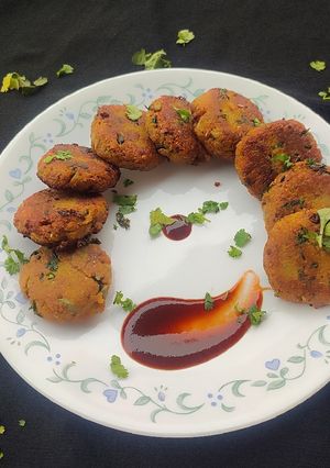 A picture of Leftover Chana Dal And Lauki Kebab.