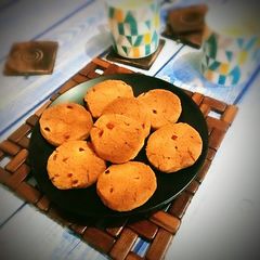 Tutti frutti cookies A picture of Tutti frutti cookies.