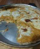Tarta de anco y berenjena