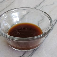 A picture of Sweet and sour sauce from Serious Eats.