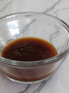 A picture of Sweet and sour sauce from Serious Eats.