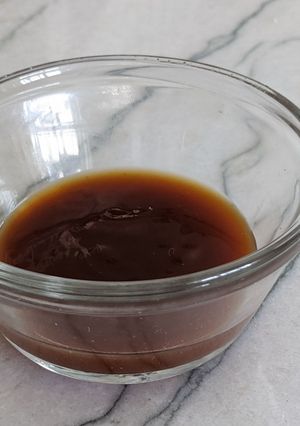 A picture of Sweet and sour sauce from Serious Eats.