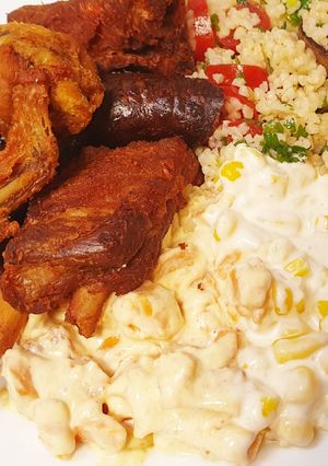 Majonézes édesburgonya saláta recept fotója