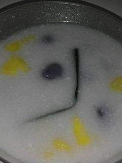 Foto resep Bubur candil ubi ungu kuah nangka