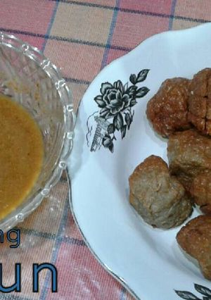 Foto resep Baso Ikan Kuah Kacang