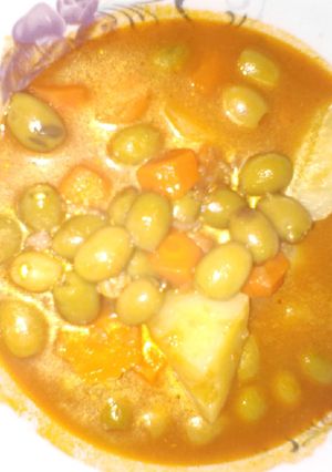 صورة لوصفة مرقة زيتون