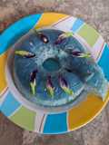 Puding Karang Laut (Puding Lumut Bunga Telang)