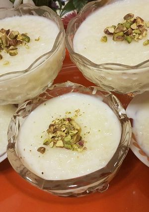 صورة لوصفة رز بحليب