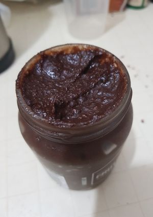 Una foto de Nutella casera saludable pero rica!