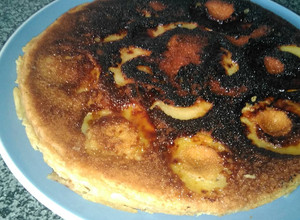 Foto principal de Pastel con 1 Huevo 🥚(lo negro no es quemado es lo de el azúcar)