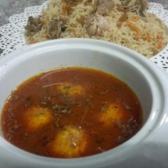 A picture of Egg curry.