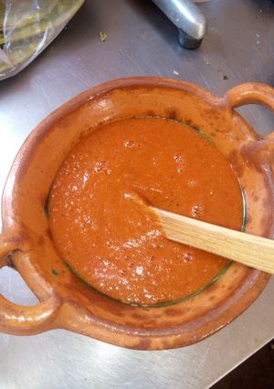 Una foto de Salsa asada roja