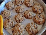 Cookies de avena y chips de chocolate veganas