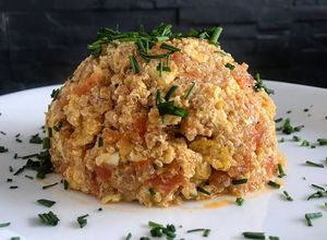 Una foto de Calentado de quinoa