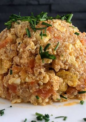Una foto de Calentado de quinoa