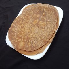Wheat flour chapatti A picture of Wheat flour chapatti.