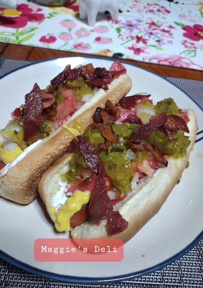 Una foto de Hot dog