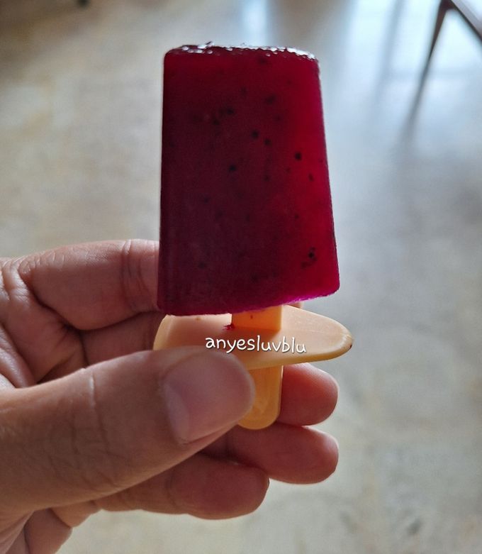 Foto resep 353. Es Krim Buah Naga Mini