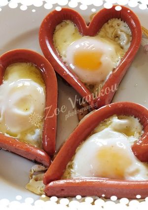 Φωτογραφία της συνταγής Αβγά "καρδούλες" 🍳