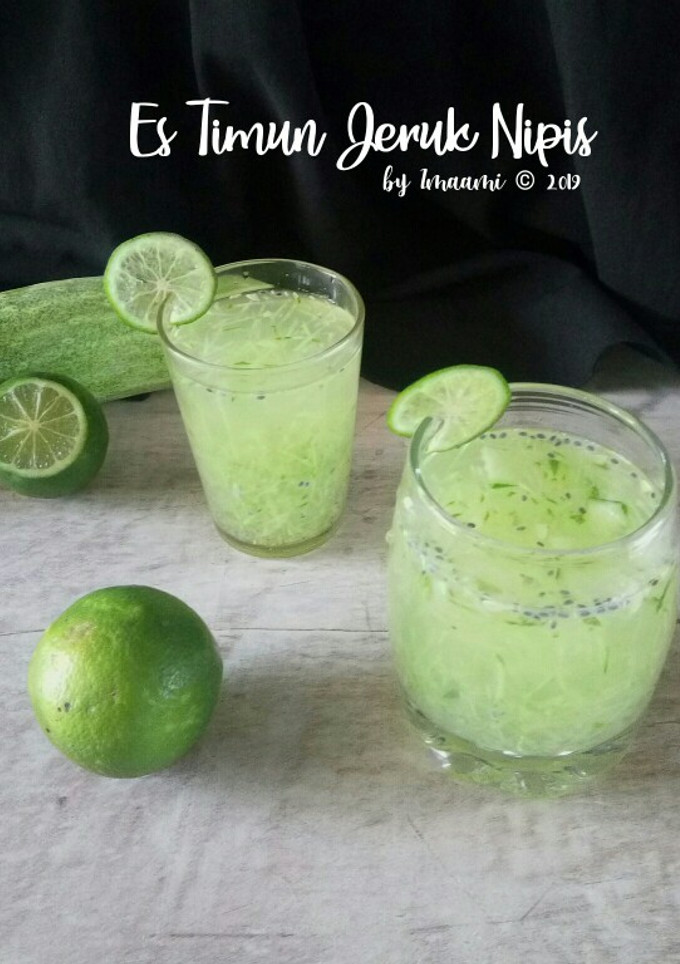 Foto resep Es Timun Jeruk Nipis