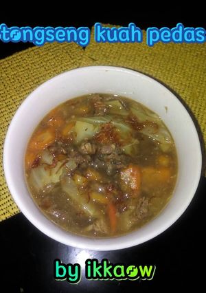 Foto resep TongSeng Kuah Pedasss