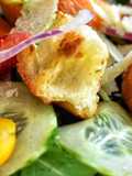 রুটি কিটো সালাদ। (Bread Keto Salad Recipe In Bengali)