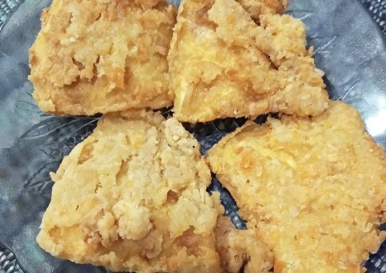 Telur krispi ala pak suami