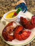 Beer-Steamed Lobster with Mayonnaise Sauce