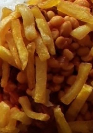 عکسی از دستور خورشت قیمه دلربا خودم پز