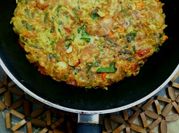 A picture of rolled omelette