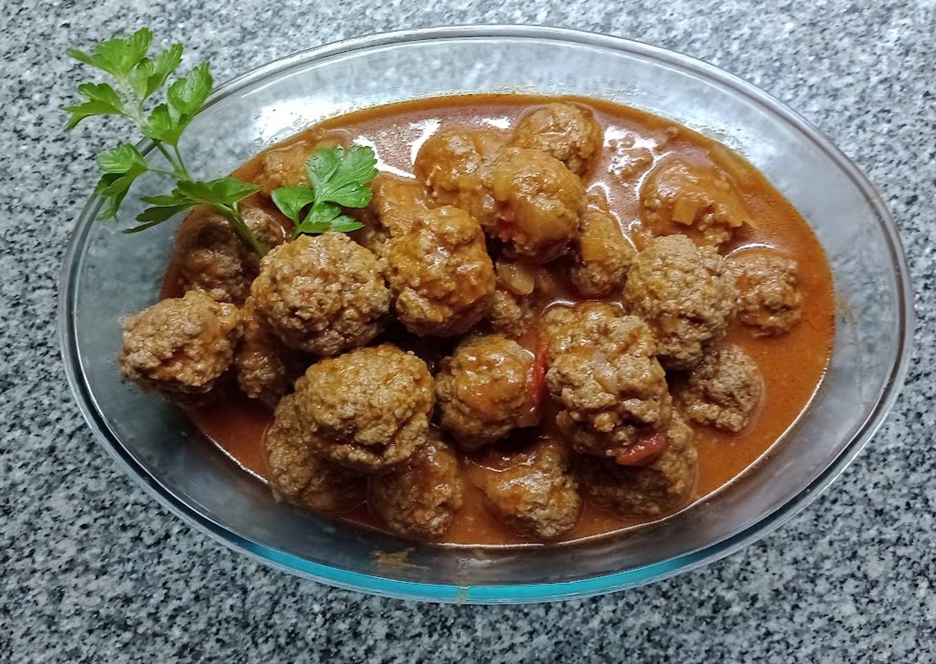 Albóndigas con tuco