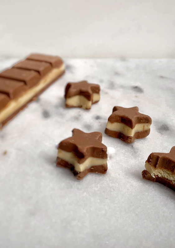 Una foto de Chocolates con mantequilla de maní (marroc)