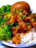 Minced pork rice (lo-bah-png)