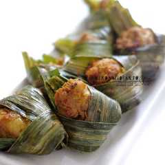 A picture of Ayam Goreng Pandan.