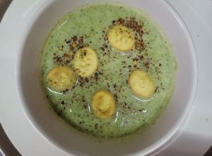 Una foto de Crema de Brócoli