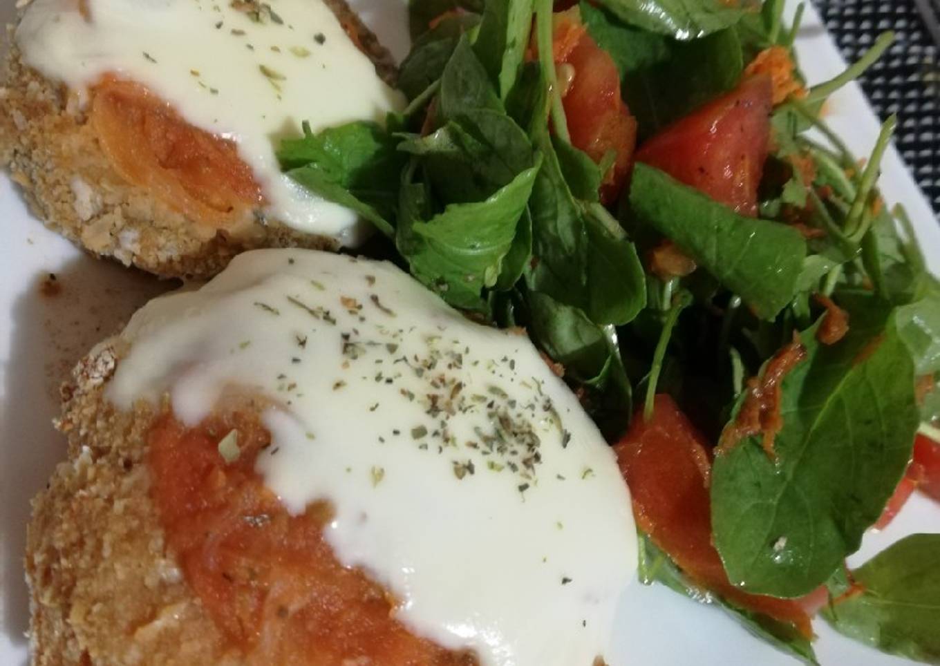 Milanesas de calabaza