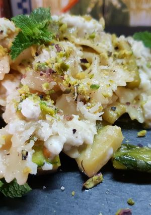 Foto di Farfalle alla crema scalogno