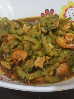 Foto resep Tumis pare udang