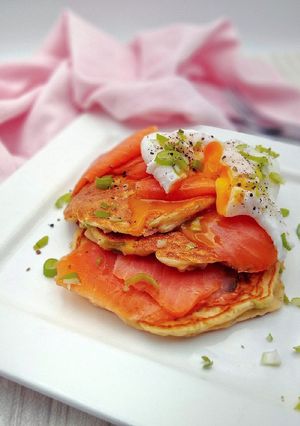 A picture of Dill & Spring Onion Pancakes.