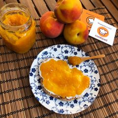 A picture of Two Ingredient Peach Jam.