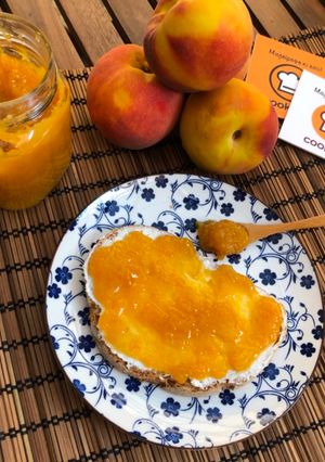 A picture of Two Ingredient Peach Jam.