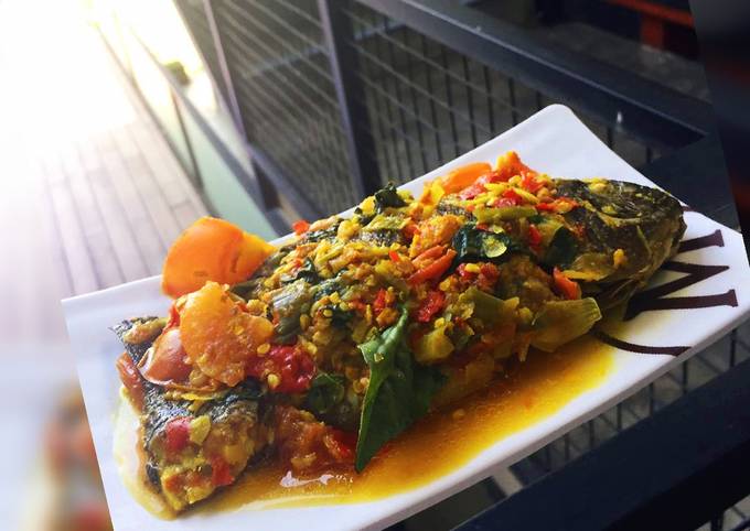 Yuk intip, Resep memasak Ikan Nila Rica Rica #recook dari resep Teh Ade K dibuat #alàPapa dijamin sesuai selera