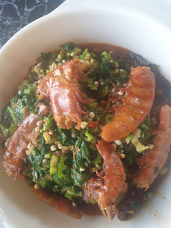 A picture of Okra and oporo.