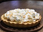 Una foto de merengue en microondas