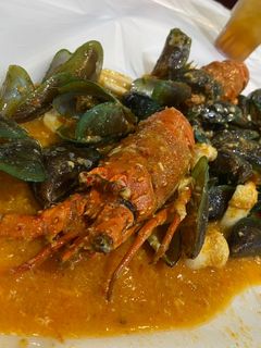 Foto resep Kerang Hijau dan Lobster Saos Padang
